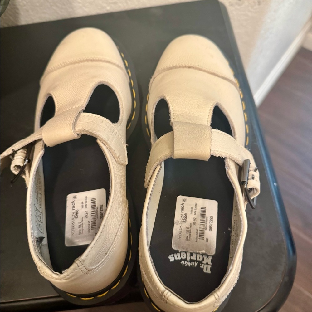 Dr. Marten Cream Dress Shoes